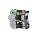 Mopas Lot of 3 Pair Bundle Kids Boys Infant Toddler Assorted Sports Socks