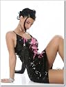 Partykleid Cocktailkleid mit Pailletten A6