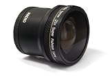 Polaroid Studio Series 52/58mm .21x HD Super Fisheye Lens With Macro Attachment, Includes Lens Pouch and Cap Covers on Sale, Polaroid, Fisheye Lens