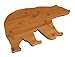 Totally Bamboo Bear Serving & Cutting Board, 15-Inch