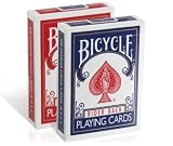 2 NEW DECKS OF BICYCLE CLASSIC PLAYING CARDS RED BLUE