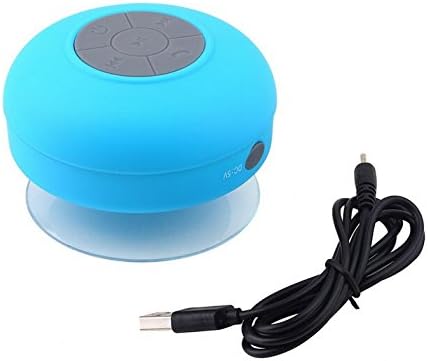 Qich® 1pcs Portable Waterproof Wireless Bluetooth Speaker Shower Car Handsfree Receive Call & Music Suction Phone Mic