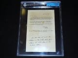 Significant Roger Maris Hand Written Signed Letter w/ Autograph JSA PSA - MLB Cut Signatures