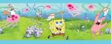 Review Brewster Wallcovering Co 147B02101 / Brewster SpongeBob Jellyfish Border by Nickelodeon