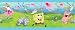 Brewster 147B02101 Nickelodeon SpongeBob Jellyfish Wall Border