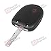 Pack of 2 New 3 Buttons Uncut Flip Remote FOB Key Shell Case For Pontiac GTO