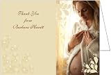Paisley Accent Photo Baby Shower Thank You Cards - Set of 20