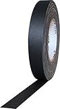 ProTapes Pro Gaff Matte Cloth Gaffer's Tape with Rubber Adhesive, 11 mil Thickness, 55 Yard Length