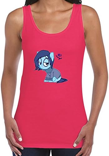 Rosaliwalt Lovely Pink Regular Custom-made X-small Women Abstract Iceberg T-shirt