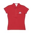 NCAA Ohio State University Women's Remarkable Baby Rib Short Sleeve Polo Shirt