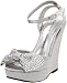Chinese Laundry Women's Shine On Sandal,Silver,6 M US