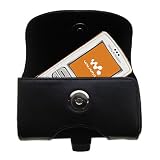 Horizontal Leather Case with Belt Clip/Loop for the Sony Ericsson w800c