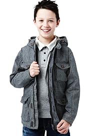 Pure Cotton Multiple Pockets Chambray Jacket