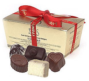 Assorted Chocolates Box 0.5 lb. by Apilcina
