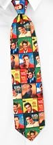 Elvis Albums Covers Tie by RM Style - Multicolor Polyester