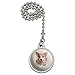 GRAPHICS & MORE Corgi Dog Breed Ceiling Fan and Light Pull Chain