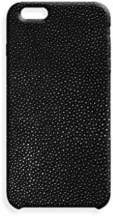Iphone 6 Plus Black Exotic Genuine Sting-ray Case By Valenzhandmade Made in Usa