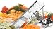 Bron Professional Stainless Steel Mandoline Slicer with Stainless Steel Pusher