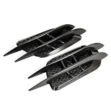Black Air Intake Side Vent Louver Universal Fit Cars Truks Brand NEW by PH