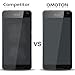 [2 Pack] Microsoft Lumia 650 Glass Screen Protector, OMOTON Tempered-Glass Screen Protector with [2.5D Round Edge] [9H Hardness] [Crystal Clearity] [Scratch-Resistant] [No-Bubble] for Lumia 650