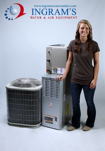 Payne 4 ton 13 seer AC and 80 AFUE 110,000 btu gas furnace