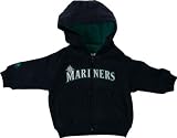 Seattle Mariners Infant Zipfront Hooded Sweatshirt - 12 months