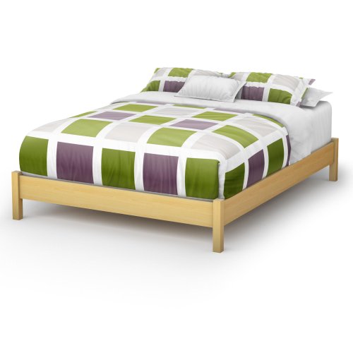 Step One Queen Platform Bed in Natural Maple (60")