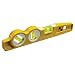 Stabila 25245 - Die Cast Magnetic Torpedo with 45 degree vial and V-groove frame