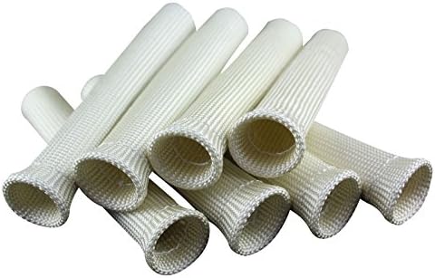 SWI Parts Spark Plug Protect Boot Heat Shield Thermal Protection Insulator 8 Cyl (White)