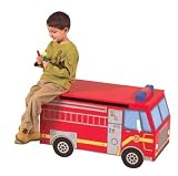 Fire Engine Toy Box