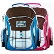 17 inch American Princess Plaid with Hearts Multi Pockets Organizer Backpack School Book Bag