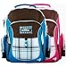 17 inch American Princess Plaid with Hearts Multi Pockets Organizer Backpack School Book Bag