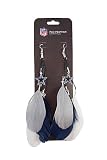 Dallas Cowboys Team Color Feather Earrings