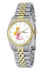 Disney Women's D123S776 Sleeping Beauty Two-Tone Bracelet Watch