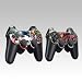 RAC-RED Design Skin Decal Sticker for the PS2 (Playstation 2) Controller (2pcs in 1)