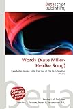 Words (Kate Miller-Heidke Song)-