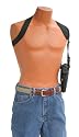This Vertical Shoulder Holster Fits The Glock,Colt,h&k,Kahr,Sig Sauer,Smith and Wesson, Springfield, Taurus, Wather. See inside for size chart