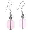 Handmade Glass & Silver Earrings