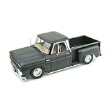 1965 Chevy C-10 Stepside Pick Up Truck Low Rider 1 18 Primer Black by Collectable Diecast