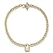 Michael Kors Padlock Toggle Necklace, Golden MKJ3325