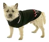 Eigenschaften Karlie  / KARLIE Pullover für Hunde GLENN schwarz/rot/weiß in 7 Größen (von 26 - 48cm)