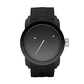 Diesel - DZ1437 - Montre Homme - Quartz Analogique - Cadran Noir - Bracelet Silicone Noir