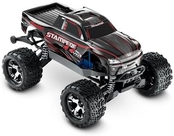 ParkFlyers 67086 Traxxas 0.1 Stampede 4 x 4 VXL Bl Rtr With 7C Nimh