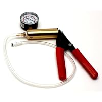 Mr-S-Leather Brass Hand Pump with PSI Gauge