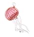 Jellyfish Glass Ornament (24k Gold-fumed)