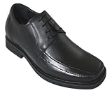 CALDEN - K39323 - 2.6 Inches Taller - Height Enhanced Elevator Shoes (Black Lace-up Dress Shoes)