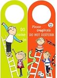 Charlie and Lola Snakes and Ladders Do Not Disturb Door Sign