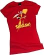 Shazam! Crop Sleeve Fitted Juniors T-Shirt