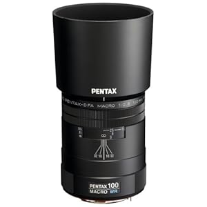 Pentax Objectif SMC DFA 100 mm Macro F/2,8 WR Noir