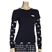 Denver Bronco T Shirt : Reebok Denver Bronco Ladies Navy Blue T2 Double Layer Long Sleeve T Shirt